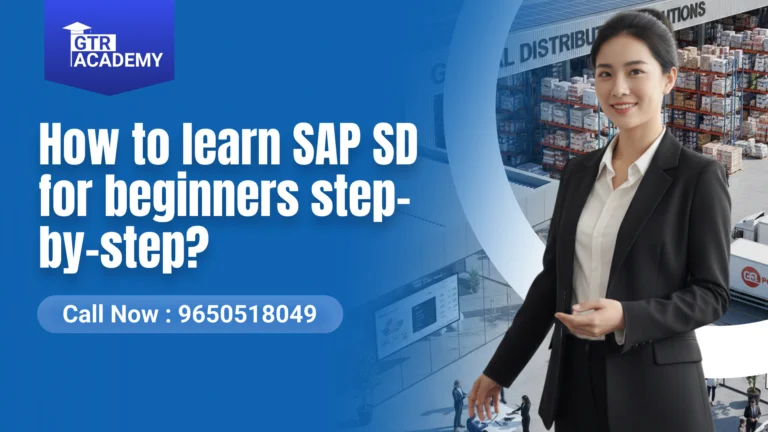How to Learn SAP SD for Beginners Step-by-Step?